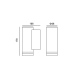 8cm IP54 Italux