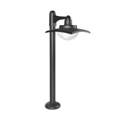Isola 3K lampa stojaca zewnętrzna Czarny piaskowany cm 511 lm 3000K IP54