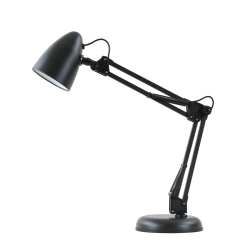 Notari lampka biurkowa Czarny 16cm
