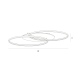 Poraso plafon Czarny piaskowany cm 920 lm 3000K IP20