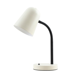 Prato lampka biurkowa Biały 14cm