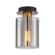 Sardo reflektorek Czarny 13cm IP20 Italux