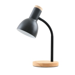 Senza lampka biurkowa Czarny 15cm