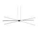 JAX lampa wisząca LED 132cm regulowane listwy