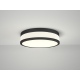KARI 30cm matowy czarny plafon IP44 LED 3000K Azzardo