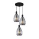 Zulo lampa wisząca Czarny 38cm IP20