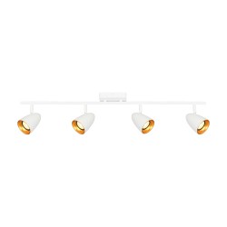 Tino spot Biały, złoty 82cm IP20