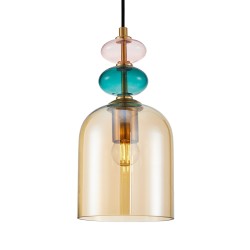 Busco lampa wisząca Złoty, czarny 14,5cm IP20