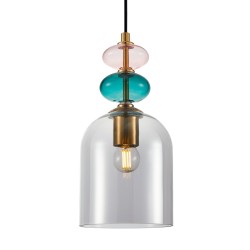 Busco lampa wisząca Złoty, czarny 14,5cm IP20