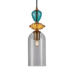 Busco lampa wisząca Złoty, czarny 12cm IP20