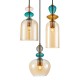 Busco lampa wisząca Złoty, czarny 39,5cm IP20 Italux