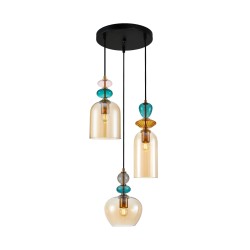 Busco lampa wisząca Złoty, czarny 39,5cm IP20