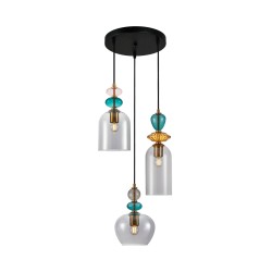 Busco lampa wisząca Złoty, czarny 39,5cm IP20