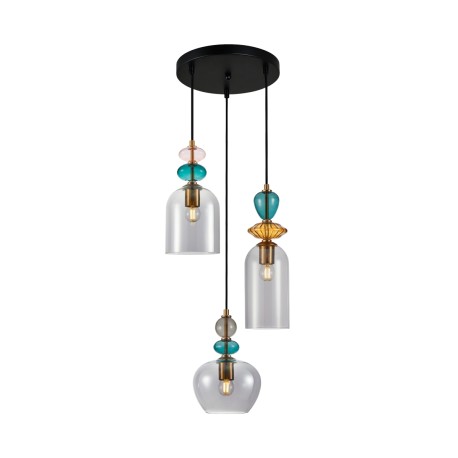Busco lampa wisząca Złoty, czarny 39,5cm IP20 Italux