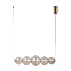 Butero lampa wisząca złoty 15cm 1650 lm 3000K IP20