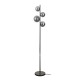 Canello lampa podłogowa czarny perłowy 31cm IP20 Italux
