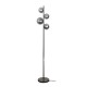Canello lampa podłogowa czarny perłowy 31cm IP20 Italux