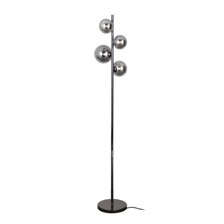 Canello lampa podłogowa czarny perłowy 31cm IP20 Italux