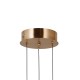 Ganti lampa wisząca złoty 27cm 865 lm 3000K IP20
