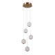 Ganti lampa wisząca złoty 32cm 1300 lm 3000K IP20 Italux