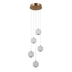 Ganti lampa wisząca złoty 32cm 1300 lm 3000K IP20