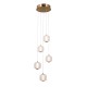 Ganti lampa wisząca złoty 32cm 1300 lm 3000K IP20