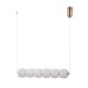 Ganti lampa wisząca złoty 11cm 1625 lm 3000K IP20 Italux