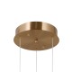 Ganti lampa wisząca złoty 31cm 2170 lm 3000K IP20