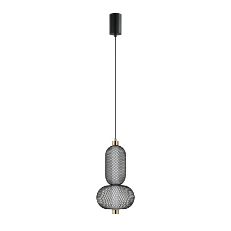 Marco lampa wisząca czarny 18cm 590 lm 3000K IP20 Italux