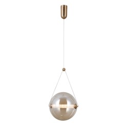 Rastia lampa wisząca złoty 25cm 1095 lm 3000K IP20