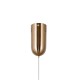 Rastia lampa wisząca złoty 25cm 1095 lm 3000K IP20