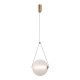 Rastia lampa wisząca złoty 25cm 1300 lm 3000K IP20 Italux