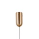 Rastia lampa wisząca złoty 25cm 1300 lm 3000K IP20