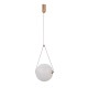 Rastia lampa wisząca złoty 25cm 1300 lm 3000K IP20