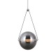 Rastia lampa wisząca chromowy 20cm 825 lm 3000K IP20