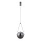 Rastia lampa wisząca chromowy 20cm 825 lm 3000K IP20