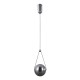 Rastia lampa wisząca chromowy 15cm 180 lm 3000K IP20