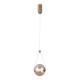 Rastia lampa wisząca złoty 15cm 550 lm 3000K IP20 Italux