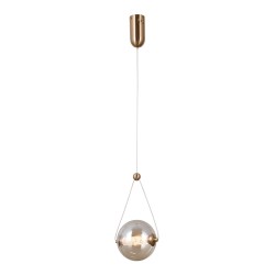 Rastia lampa wisząca złoty 15cm 550 lm 3000K IP20