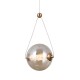 Rastia lampa wisząca złoty 15cm 550 lm 3000K IP20