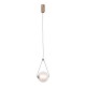 Rastia lampa wisząca złoty 15cm 650 lm 3000K IP20 Italux