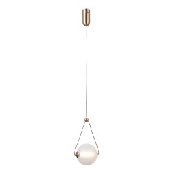 Rastia lampa wisząca złoty 15cm 650 lm 3000K IP20