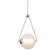 Rastia lampa wisząca złoty 15cm 650 lm 3000K IP20