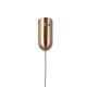 Rastia lampa wisząca złoty 15cm 650 lm 3000K IP20