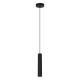 Rilok lampa wisząca Czarny piaskowany 5,5cm IP20 Italux