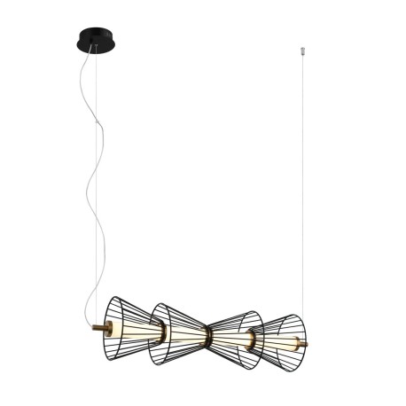 Sanke lampa wisząca Czarny cm 600 lm 3000K IP20