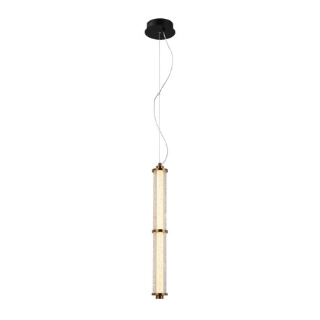 Sanpo lampa wisząca Czarny, przezroczysty 7cm 490 lm 3000K IP20 Italux