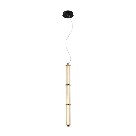 Sanpo lampa wisząca Czarny, przezroczysty 7cm 780 lm 3000K IP20