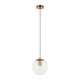 Sarpo lampa wisząca Mosiądz 20cm IP20