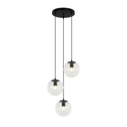 Sarpo lampa wisząca Czarny 40cm IP20
